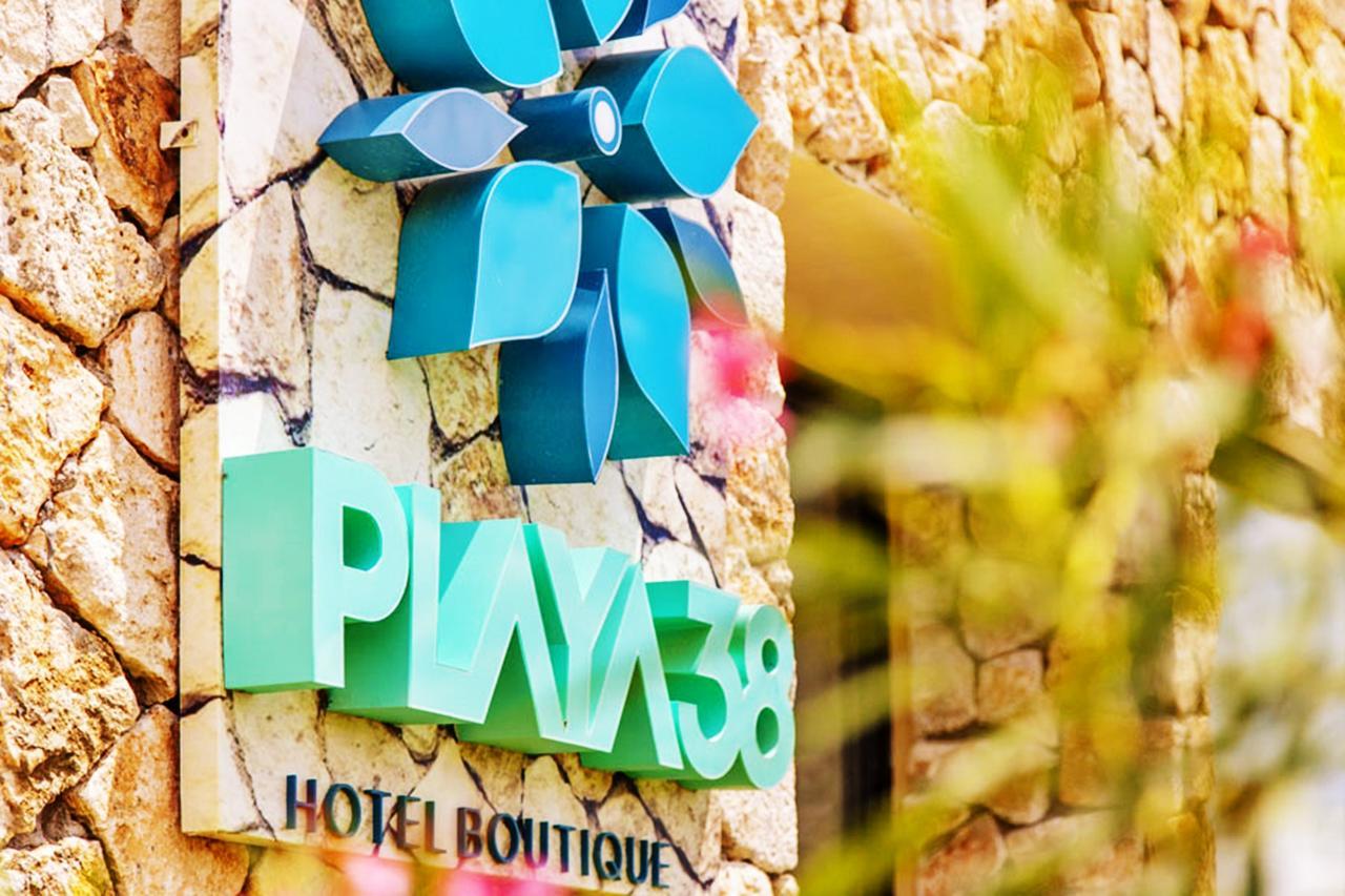Playa 38 - Hotel Boutique Плайя-дель-Кармен Екстер'єр фото